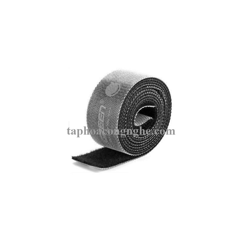 Ugreen 70111 3M cỡ 15mm băng dán Velcro màu đen ngang 1.5cm LP124 30070111